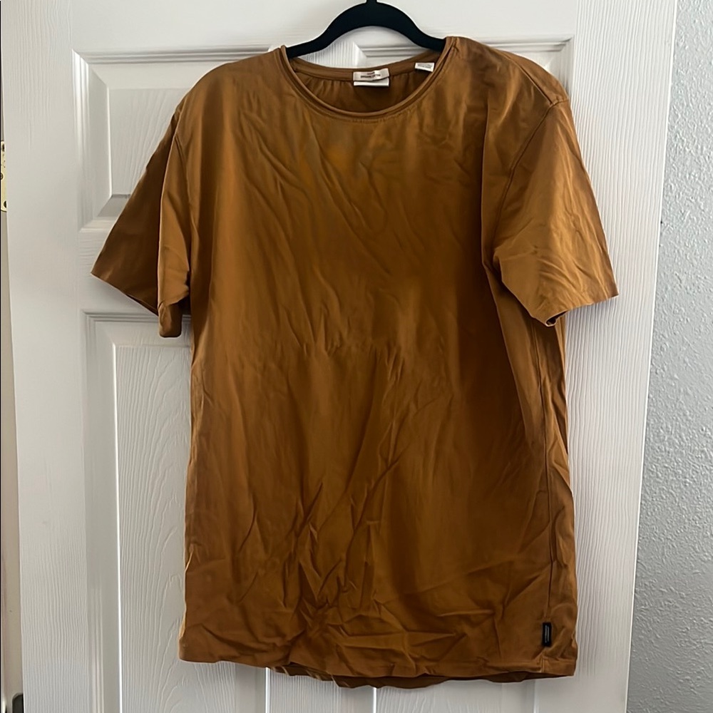 Scotch & Soda Brown Short Sleeve Tee Classic Fit